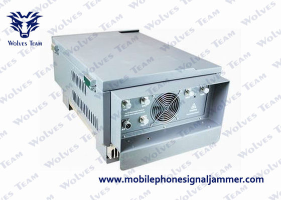 Prison Jammer Uscita RF con sistema di controllo wireless Emittente di disturbo del segnale del telefono cellulare