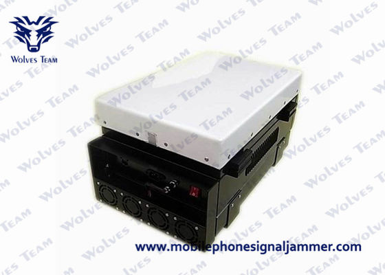Potente Prison Jammer Telefono cellulare Jammer WiFi Bluetooth con antenne a pannello direzionale