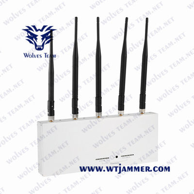 emittente di disturbo potente Glonass del segnale di 10W GPS tutto il GPS L1 L2 L3 L4 L5 50 alla durata della vita lunga 60Hz 80 metri