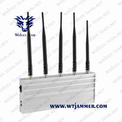 emittente di disturbo potente Glonass del segnale di 10W GPS tutto il GPS L1 L2 L3 L4 L5 50 alla durata della vita lunga 60Hz 80 metri