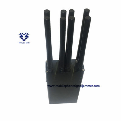Adapte tenuto in mano portatile di CA dell'emittente di disturbo dell'emittente di disturbo GPSL1/L2/L5 WIFI del telefono cellulare di 3G 4G 5G