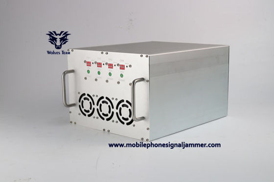 Smart Mobile Cell Phone Signal Jammer Blocker WiFi Bluetooth /5G/GPS/Lojack/UHF/VHF Signal Jammer Gamma di 150 metri