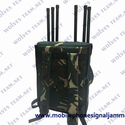 Emittente di disturbo senza fili dello stampo del segnale del telefono 50w di Bluetooth per i militari