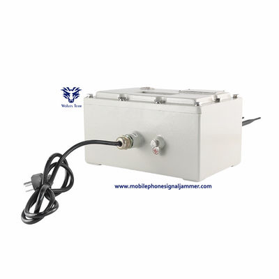 comprare Acque resistenti all'aria aperta utilizzando il jammer di segnale della prigione Drone Utilizzo per 80W 120m WiFi2.4G Bluetooth Jammer di segnale online manufacture