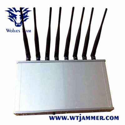 comprare 14 bande UHF VHF Mobile Phone Signal Jammer per biblioteca online manufacture