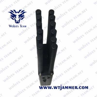 12 emittente di disturbo tenuta in mano del segnale di VHF 25m di frequenza ultraelevata delle bande CDMA 12W