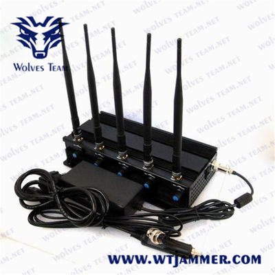 5 emittente di disturbo del telefono cellulare 40m 12W GPS delle antenne