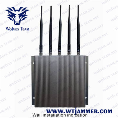 40m 5 emittente di disturbo dello stampo delle bande 12.5W Wifi per la scuola