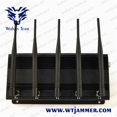 25 metri di 2.4G 4.9G 5.0G 5w di segnale WiFi di dispositivo dell'emittente di disturbo