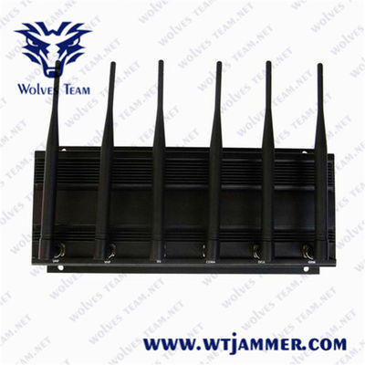 8 bande 3G potente regolabile 4G tutta l'emittente di disturbo di WIFI GPS Lojack del telefono cellulare