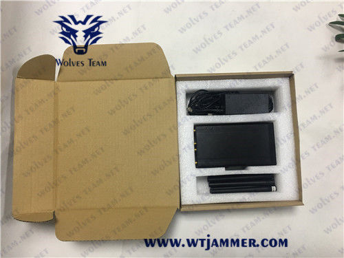 Emittente di disturbo tenuta in mano del segnale 8W del portatile WiFi2.4g GPSL1 GSM 30m