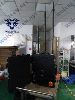 comprare 300W 500m VHF UHF NMT CDMA Bloccatore di segnale per auto online manufacture