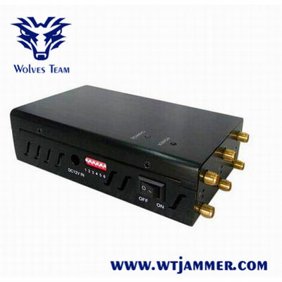 Emittente di disturbo del telefono cellulare del telecomando 12W GPS L1/L2/L5 Lojack