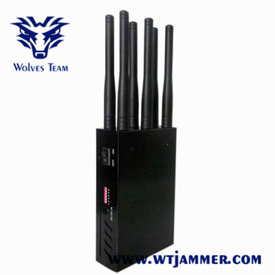 comprare 12W CDMA GSM 3G 4G 5G Wifi Lojack Signal Jammer portatile online manufacture