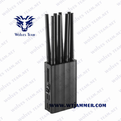 comprare 12 bande 25m 12W GSM 3G 4G 5G Bloccante del segnale del telefono cellulare online manufacture