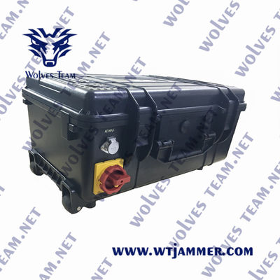 comprare Militare Alta potenza Full Frequency Tutti i disturbatori per cellulari personalizzare segnale di frequenza impermeabile disturbatori esterni online manufacture
