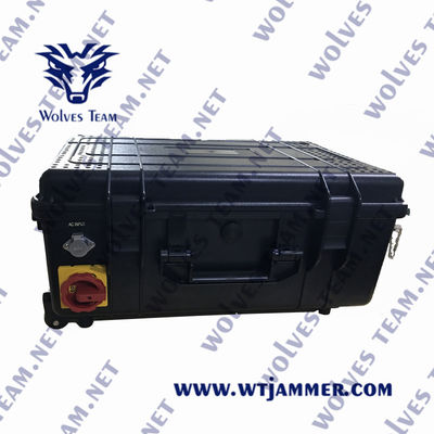comprare Militare portatile personalizzare segnale di frequenza impermeabile Outdoor Jammer Tutti i segnali di telefono cellulare Jammer online manufacture