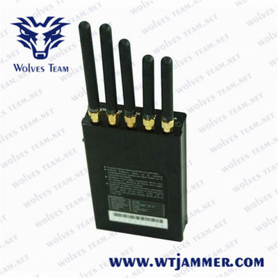 8 metri di GPS WiFi 5 dell'antenna di emittente di disturbo portatile del segnale