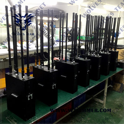 comprare 6 bande zaino segnale jammer manpack segnale cellulare portatile tipo per l' esercito online manufacture