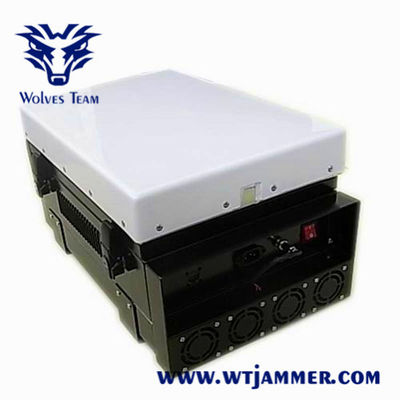Emittente di disturbo all'aperto impermeabile del fuco del UAV di segnale WiFi del portatile rf GPS di alto potere militare 350W