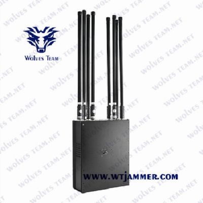 Emittente di disturbo del segnale dello zaino dei canali CDMA GSM rf del peso leggero 6