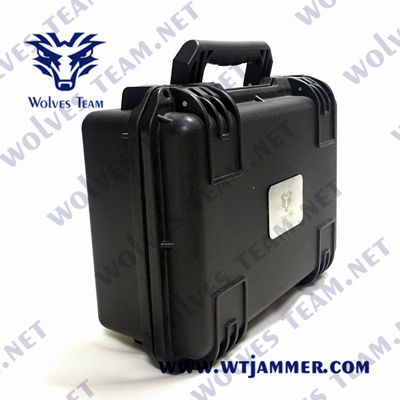 4G 100 borsa portatile dell'emittente di disturbo del telefono cellulare del tester EIRP 30W