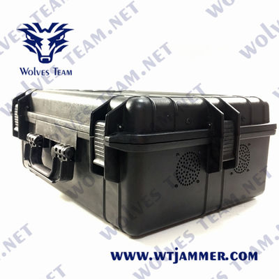 4G 100 borsa portatile dell'emittente di disturbo del telefono cellulare del tester EIRP 30W
