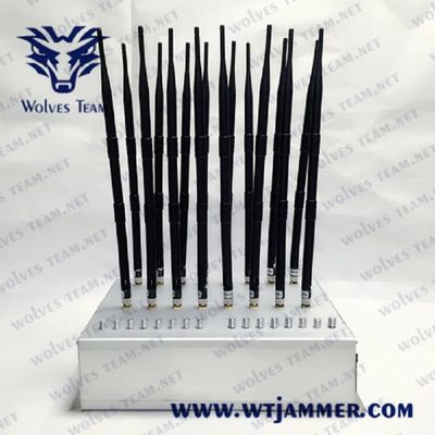 comprare 3G 4G 16 Antenne Jammer di segnale regolabile 50m GPS WIFI online manufacture