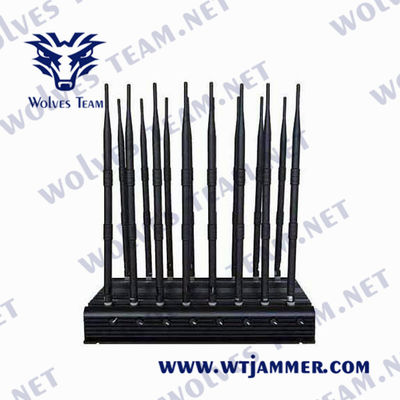 comprare CDMA 35W Distant Control Signal Jammer GPS Locker 16 antenne online manufacture