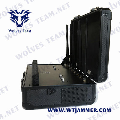 8 antenna dell'emittente di disturbo 5dBi del segnale del telefono cellulare dei canali CDMA 120W