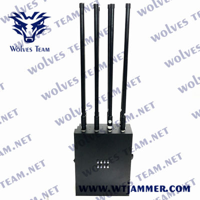 Bande militari dell'emittente di disturbo 4G 5G 80w 6 del segnale di EOD Manpack rf