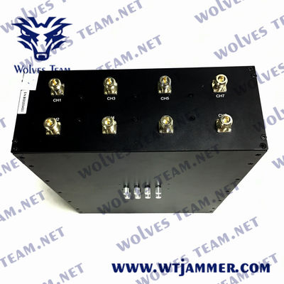 Bande militari dell'emittente di disturbo 4G 5G 80w 6 del segnale di EOD Manpack rf