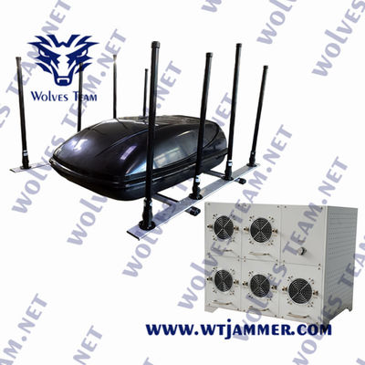 Antenna omnidirezionale WCDMA di IED dell'emittente di disturbo portatile militare della bomba