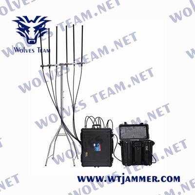 Antenna omnidirezionale WCDMA di IED dell'emittente di disturbo portatile militare della bomba