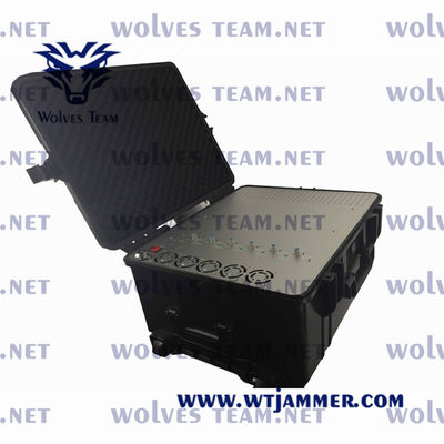 DCS all'aperto PHS 3G TD-SCDMA 800W dell'emittente di disturbo del segnale di GSM CDMA 7000VA