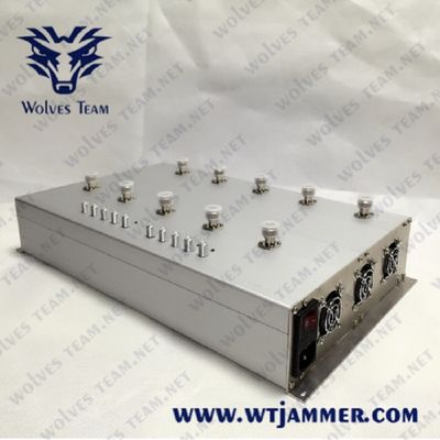 10 emittente di disturbo 36W GSM 3G WIFI 5.8G del segnale del telefono cellulare delle bande 5G 20W