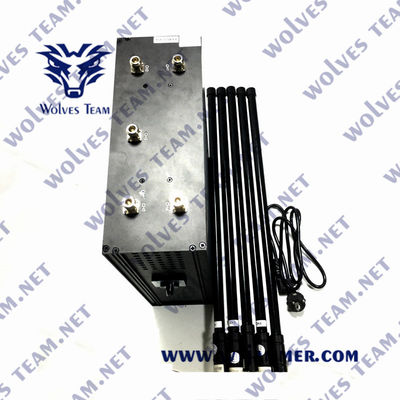 watt 1880MHz di Manpack GSM 4G 5G 120 dell'emittente di disturbo del segnale dello zaino di 200m DC24V
