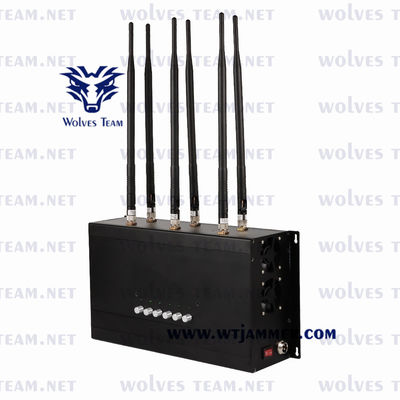 Emittente di disturbo 3G 4G LTE 4G WIMAX del segnale del telefono cellulare del DCS PCS 35W di GSM CDMA