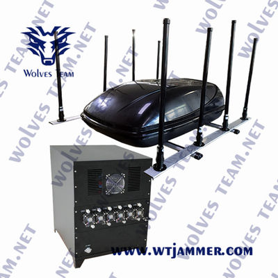 comprare 330W 6000Mhz IED impermeabile Bomb Jammer 800m Veicoli militari Bomb Jammer fabbricazione online