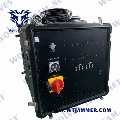 emittente di disturbo impermeabile della bomba del veicolo militare dell'emittente di disturbo 800m della bomba di 330W 6000Mhz IED