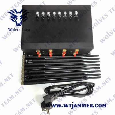 Emittente di disturbo di VHF di frequenza ultraelevata dell'emittente di disturbo 35W del telefono cellulare di 240VAC GSM WiFi Lojack