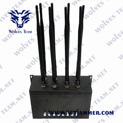 Emittente di disturbo di VHF di frequenza ultraelevata dell'emittente di disturbo 35W del telefono cellulare di 240VAC GSM WiFi Lojack