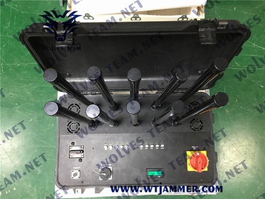Emittente di disturbo portatile del segnale del telefono cellulare del DCS 220W di PCS dell'emittente di disturbo del segnale di 894MHZ CDMA