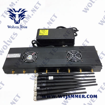 emittente di disturbo di frequenza ultraelevata di VHF dello stampo AC100V 35W GPS del telefono cellulare di 3G 4G 5G GSM Lojack