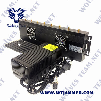 emittente di disturbo di frequenza ultraelevata di VHF dello stampo AC100V 35W GPS del telefono cellulare di 3G 4G 5G GSM Lojack