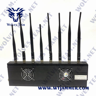 emittente di disturbo di frequenza ultraelevata di VHF dello stampo AC100V 35W GPS del telefono cellulare di 3G 4G 5G GSM Lojack