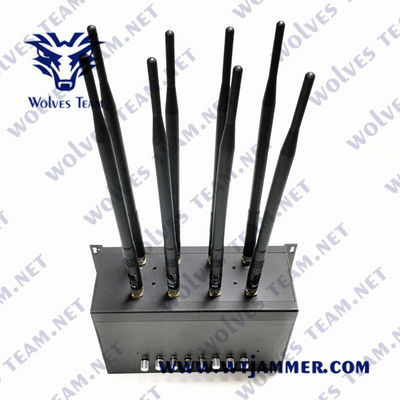 VHF di frequenza ultraelevata dell'emittente di disturbo 80W del telefono cellulare di 50m GSM WiFi CDMA Lojack