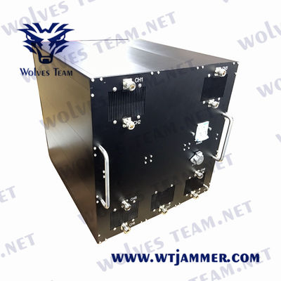 L'antenna direzionale 6000MHz 800 misura l'emittente di disturbo con un contatore della bomba di rf IL GSM GPS WIFI 4G 5G IED