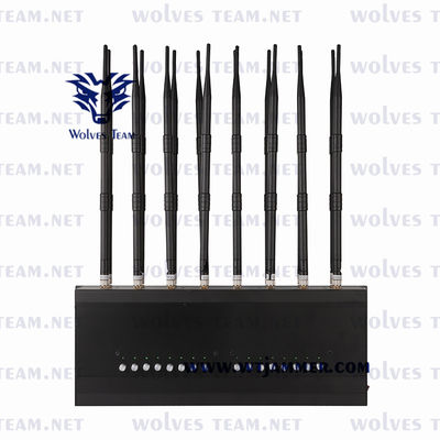 Antenne GPS Lojack rf dell'emittente di disturbo 16 del segnale del telefono cellulare di GSM CDMA 35W