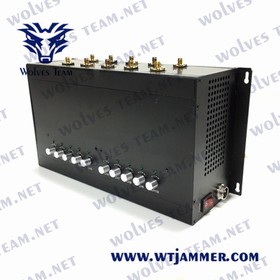 VHF di frequenza ultraelevata delle antenne dell'emittente di disturbo 3G 4G 5G 10 del segnale del telefono cellulare del DCS GSM GPS WIFI 50m